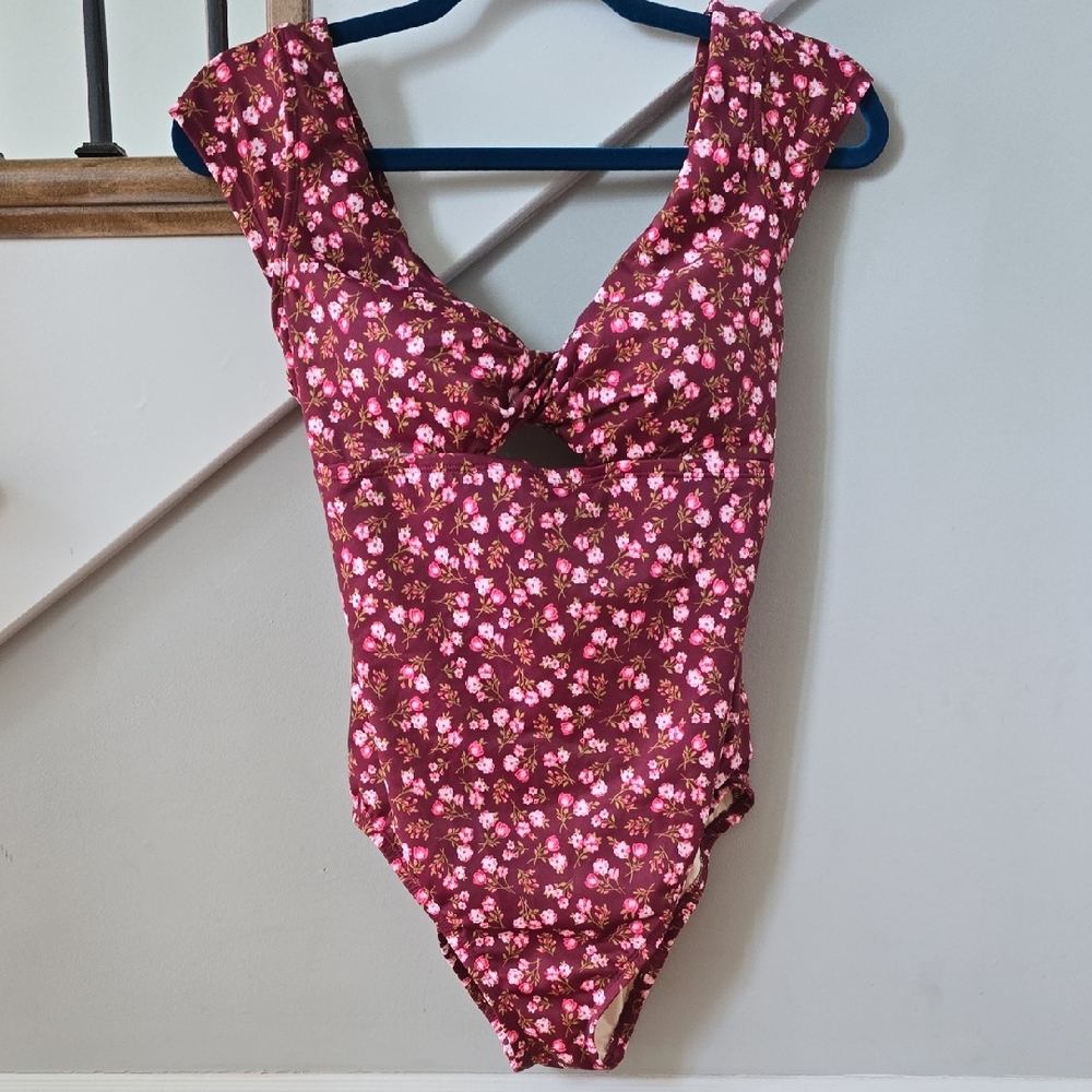 Floral One-Piece Swimsuit